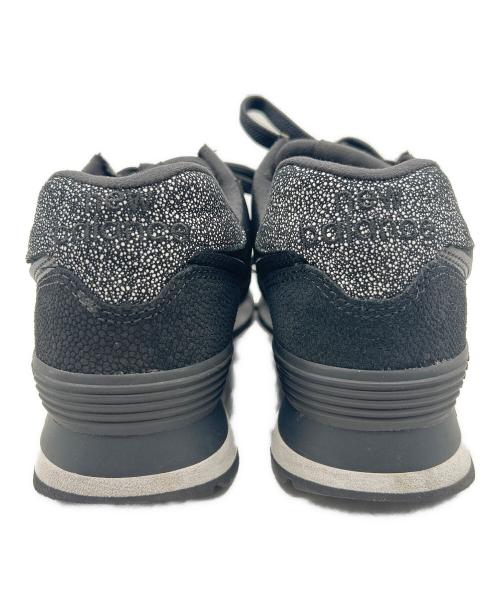 NEW BALANCE（ニューバランス）NEW BALANCE (ニューバランス) 574 Pebbled Street ブラック サイズ:26の古着・服飾アイテム