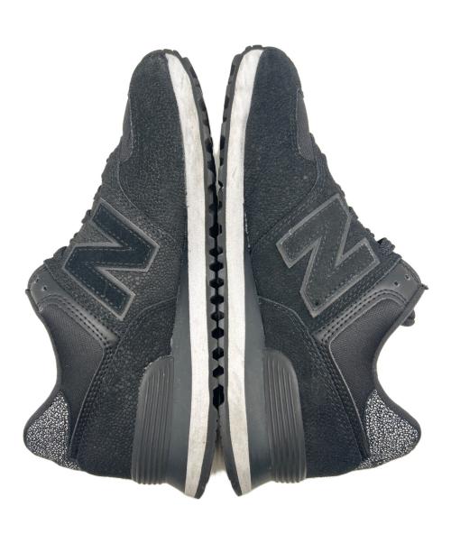 NEW BALANCE（ニューバランス）NEW BALANCE (ニューバランス) 574 Pebbled Street ブラック サイズ:26の古着・服飾アイテム