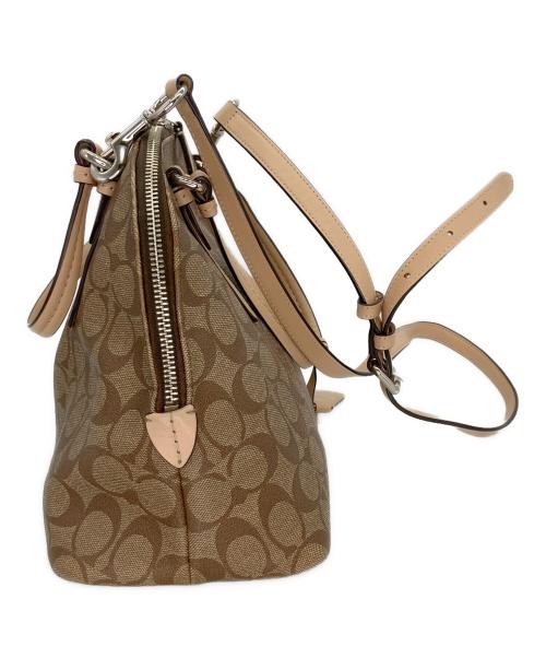 COACH（コーチ）COACH (コーチ) ショルダーバッグ ベージュの古着・服飾アイテム