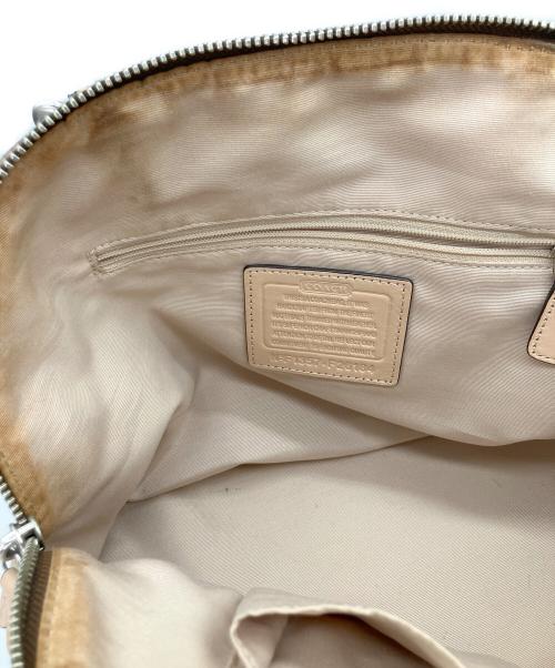 COACH（コーチ）COACH (コーチ) ショルダーバッグ ベージュの古着・服飾アイテム