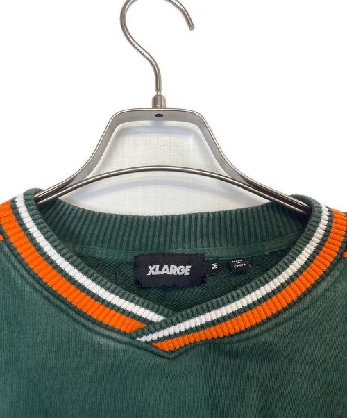 X-LARGE（エクストララージ）X-LARGE (エクストララージ) スウェット グリーン サイズ:Ｍの古着・服飾アイテム