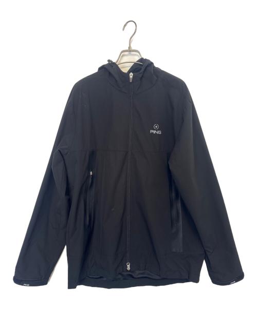 PiNG（ピン）PiNG (ピン) ゴルフウェア(トップス) ブラック サイズ:Ｌの古着・服飾アイテム