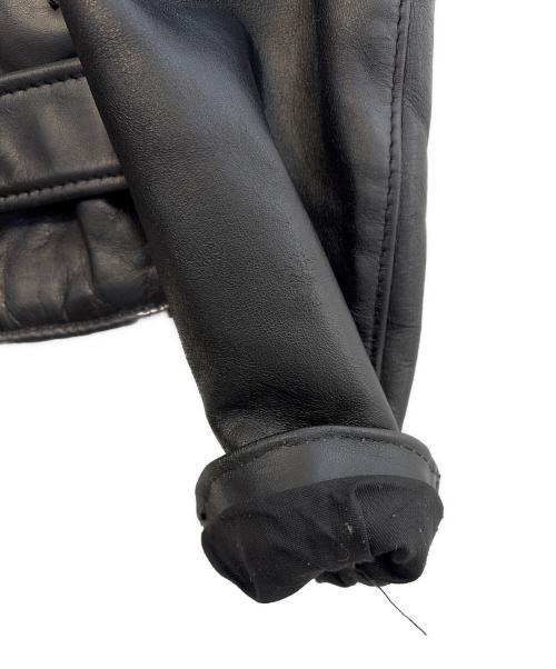PERFECTO by Schott（パーフェクト バイ ショット）PERFECTO by Schott (パーフェクト バイ ショット) ダブルライダースジャケット ブラック サイズ:36の古着・服飾アイテム