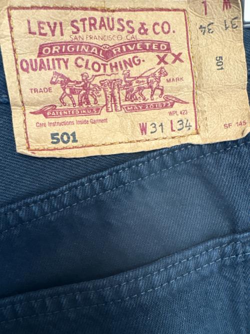 LEVI'S（リーバイス）LEVI'S (リーバイス) 501XXデニムパンツ ブラック サイズ:不明の古着・服飾アイテム