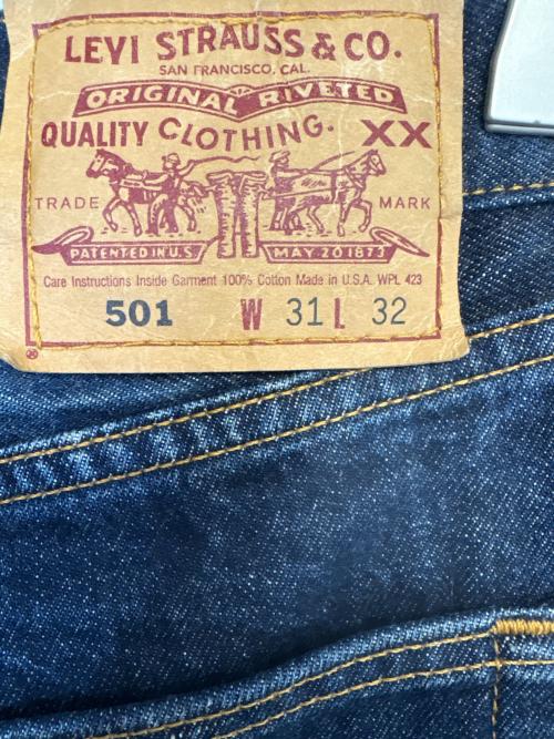 LEVI'S（リーバイス）LEVI'S (リーバイス) 501デニムパンツ インディゴ サイズ:SIZE 78.5cm (W31)の古着・服飾アイテム