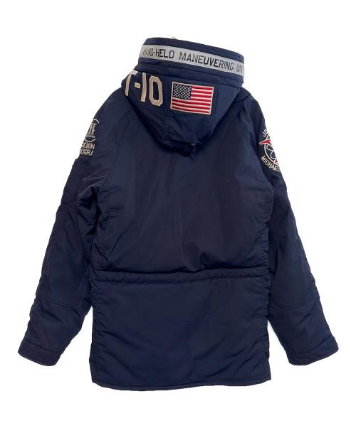 AVIREX（アヴィレックス）AVIREX (アヴィレックス) フライトジャケット ネイビー サイズ:Lの古着・服飾アイテム
