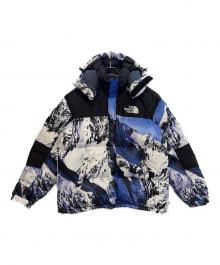THE NORTH FACE×SUPREME（ザ ノース フェイス×シュプリーム）の古着「ダウンジャケット」｜ブルー×ホワイト