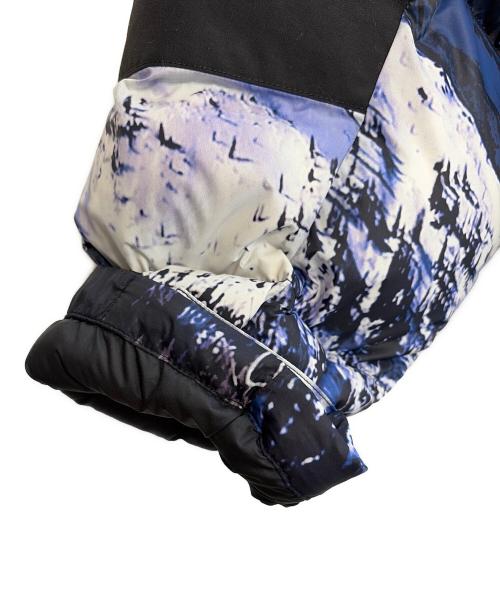 THE NORTH FACE（ザ ノース フェイス）THE NORTH FACE (ザ ノース フェイス) SUPREME (シュプリーム) ダウンジャケット ブルー×ホワイト サイズ:Lの古着・服飾アイテム