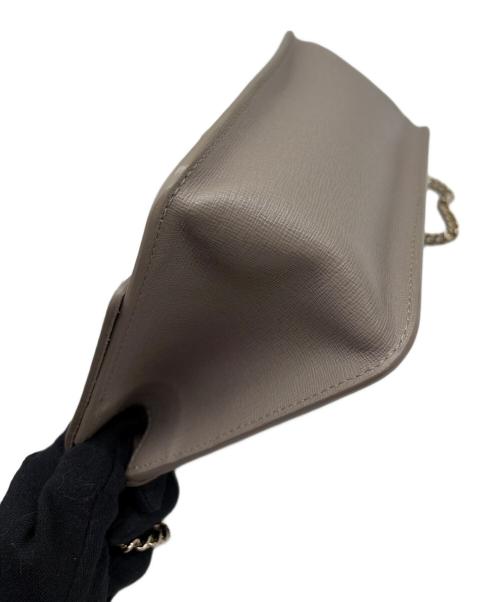 FURLA（フルラ）FURLA (フルラ) チェーンショルダーバッグ ベージュの古着・服飾アイテム