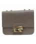 FURLA（フルラ）の古着「チェーンショルダーバッグ」｜ベージュ