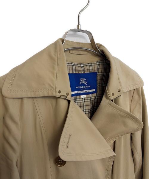 BURBERRY BLUE LABEL（バーバリー ブルー レーベル）BURBERRY BLUE LABEL (バーバリー ブルー レーベル) トレンチコート ベージュ サイズ:Mの古着・服飾アイテム