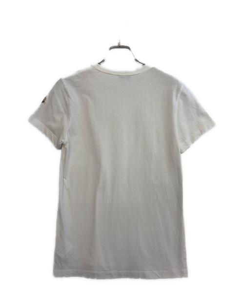 MONCLER（モンクレール）MONCLER (モンクレール) 半袖カットソー ホワイト サイズ:不明の古着・服飾アイテム