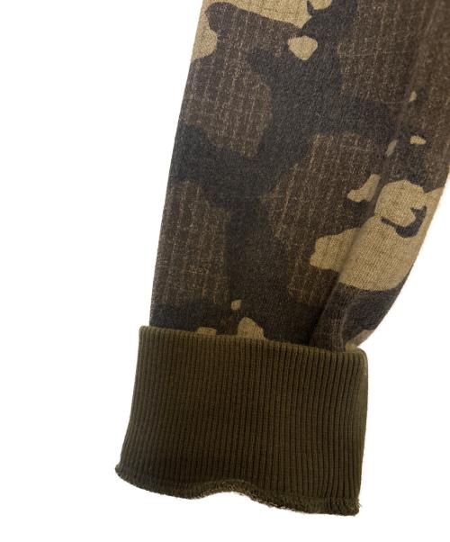 THE NORTH FACE（ザ ノース フェイス）THE NORTH FACE (ザ ノース フェイス) スウェット グリーン×ブラウン サイズ:Lの古着・服飾アイテム