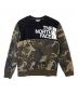 THE NORTH FACE（ザ ノース フェイス）の古着「スウェット」｜グリーン×ブラウン