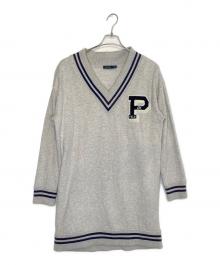 POLO RALPH LAUREN（ポロ・ラルフローレン）の古着「スウェットワンピース」｜グレー