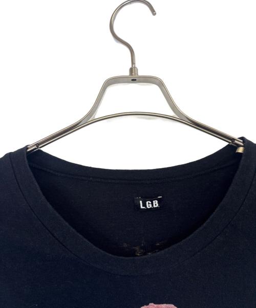 L.G.B（ルグランブルー）L.G.B (ルグランブルー) フラミンゴＴ ブラック サイズ:SIZE 1の古着・服飾アイテム