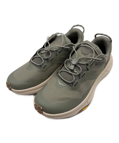HOKA（ホカ）HOKA (ホカ) トレッキングシューズ オリーブ サイズ:26の古着・服飾アイテム