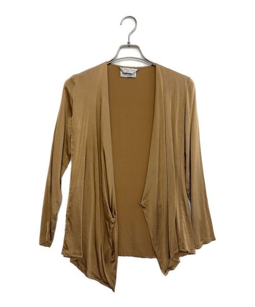 MaxMara（マックスマーラ）MaxMara (マックスマーラ) アンサンブルジャケット ブラウン サイズ:Sの古着・服飾アイテム