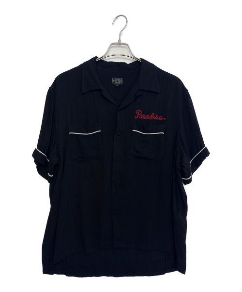 SHOTT BROS（ショット）SHOTT BROS (ショット) 半袖シャツ ブラック サイズ:XLの古着・服飾アイテム