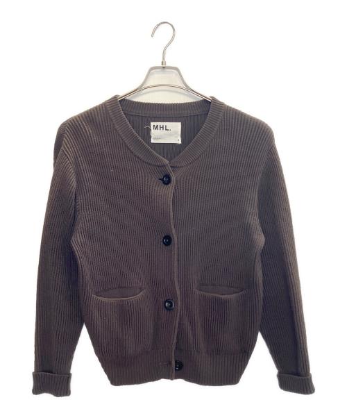 MHL（エムエイチエル）MHL (エムエイチエル) カーディガン ブラウン サイズ:2の古着・服飾アイテム
