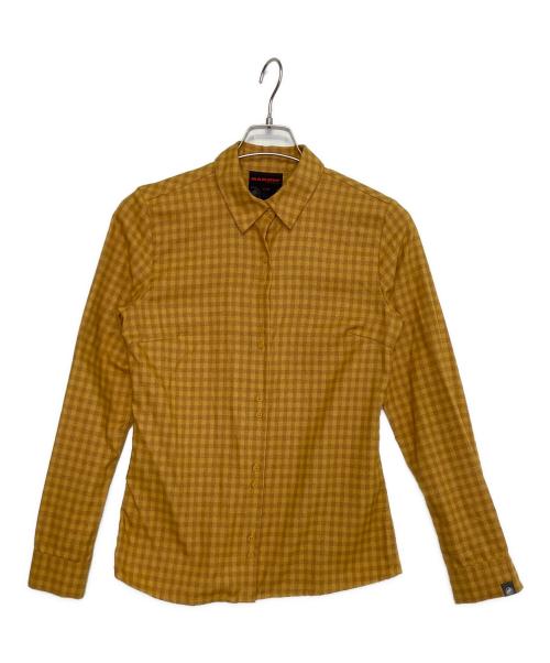 MAMMUT（マムート）MAMMUT (マムート) 長袖シャツ イエロー サイズ:Sの古着・服飾アイテム