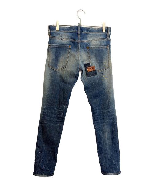 DSQUARED2（ディースクエアード）DSQUARED2 (ディースクエアード) デニムパンツ インディゴ サイズ:W44の古着・服飾アイテム