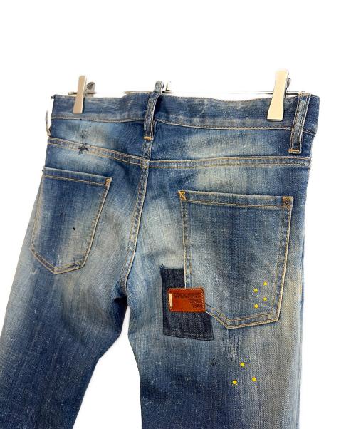 DSQUARED2（ディースクエアード）DSQUARED2 (ディースクエアード) デニムパンツ インディゴ サイズ:W44の古着・服飾アイテム