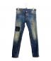 DSQUARED2（ディースクエアード）の古着「デニムパンツ」｜インディゴ