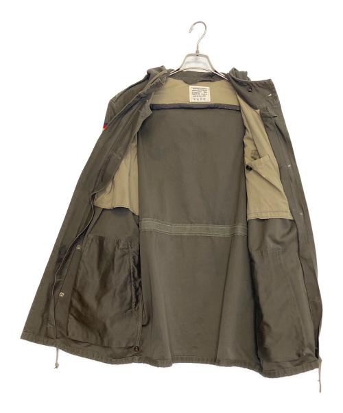 SCHWARZ（シュヴァルツ）SCHWARZ (シュヴァルツ) ミリタリーコート グリーン サイズ:Ｍの古着・服飾アイテム