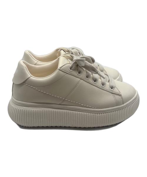 Onitsuka Tiger（オニツカタイガー）Onitsuka Tiger (オニツカタイガー) OTIGER COURT ホワイト サイズ:23.5の古着・服飾アイテム