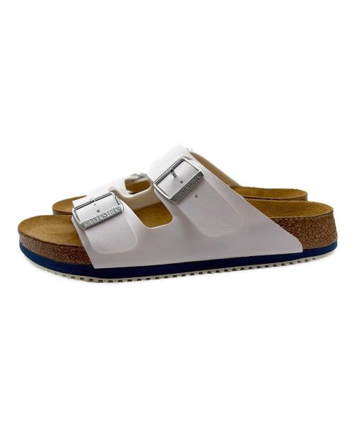 BIRKENSTOCK（ビルケンシュトック）BIRKENSTOCK (ビルケンシュトック) サンダル ホワイト サイズ:26 未使用品の古着・服飾アイテム