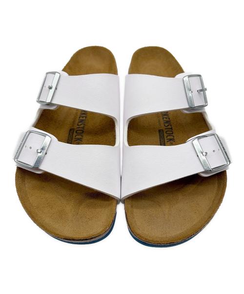 BIRKENSTOCK（ビルケンシュトック）BIRKENSTOCK (ビルケンシュトック) サンダル ホワイト サイズ:26 未使用品の古着・服飾アイテム