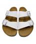 中古・古着 BIRKENSTOCK (ビルケンシュトック) サンダル ホワイト サイズ:26 未使用品：10000円