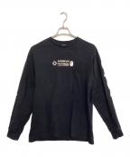 A BATHING APE×Helinoxアベイシングエイプ×ヘリノックス）の古着「長袖カットソー」｜ブラック