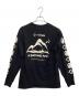 A BATHING APE (アベイシングエイプ) Helinox (ヘリノックス) 長袖カットソー ブラック サイズ:サイズL：9000円