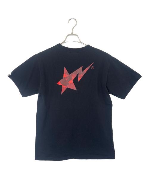 A BATHING APE（アベイシングエイプ）A BATHING APE (アベイシングエイプ) Tシャツ ブラック サイズ:Ｍの古着・服飾アイテム