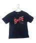 A BATHING APE（アベイシングエイプ）の古着「Tシャツ」｜ブラック
