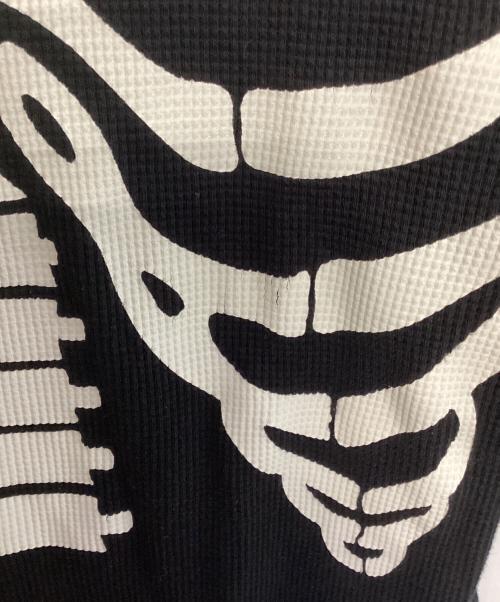 SUPREME（シュプリーム）Supreme (シュプリーム) Hanes (ヘインズ) Bones Thermal Crew ブラック サイズ:Mサイズの古着・服飾アイテム