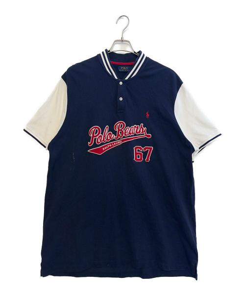 POLO RALPH LAUREN（ポロ・ラルフローレン）POLO RALPH LAUREN (ポロ・ラルフローレン) ポロシャツ ネイビー サイズ:XXLの古着・服飾アイテム