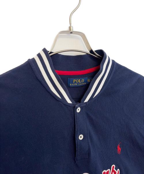 POLO RALPH LAUREN（ポロ・ラルフローレン）POLO RALPH LAUREN (ポロ・ラルフローレン) ポロシャツ ネイビー サイズ:XXLの古着・服飾アイテム