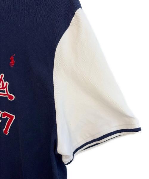 POLO RALPH LAUREN（ポロ・ラルフローレン）POLO RALPH LAUREN (ポロ・ラルフローレン) ポロシャツ ネイビー サイズ:XXLの古着・服飾アイテム