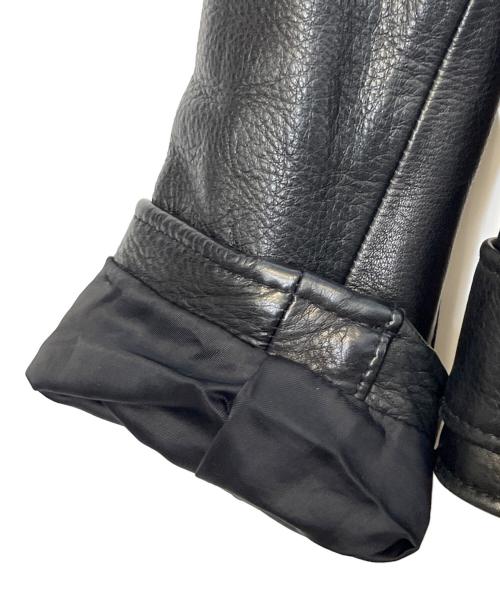 Schott（ショット）Schott (ショット) ダブルライダースジャケット ブラック サイズ:36の古着・服飾アイテム