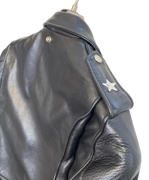 Schott（ショット）Schott (ショット) ダブルライダースジャケット ブラック サイズ:36の古着・服飾アイテム