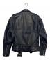 Schott (ショット) ダブルライダースジャケット ブラック サイズ:36：74000円