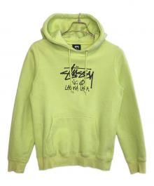 stussy（ステューシー）の古着「プルオーバーパーカー」｜イエロー