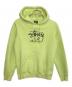 stussy（ステューシー）の古着「プルオーバーパーカー」｜イエロー