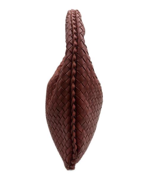 BOTTEGA VENETA（ボッテガベネタ）BOTTEGA VENETA (ボッテガベネタ) ホーボーワンショルダーバッグ ブラウンの古着・服飾アイテム