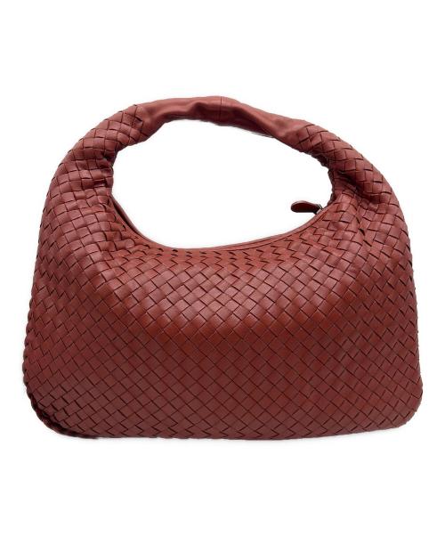 BOTTEGA VENETA（ボッテガベネタ）BOTTEGA VENETA (ボッテガベネタ) ホーボーワンショルダーバッグ ブラウンの古着・服飾アイテム
