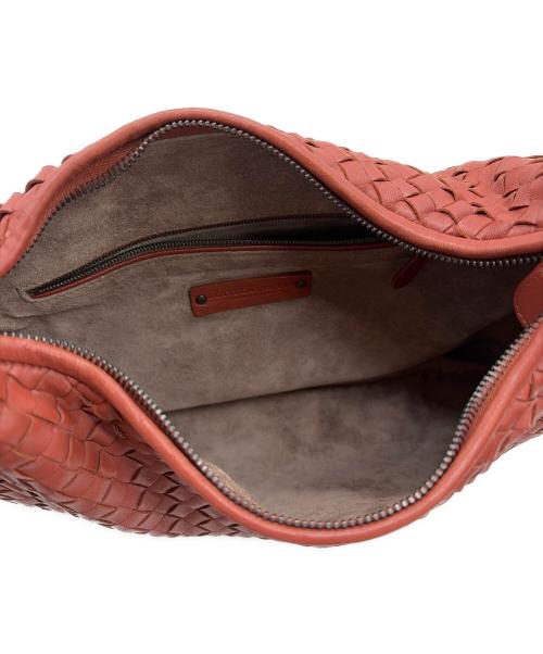 BOTTEGA VENETA（ボッテガベネタ）BOTTEGA VENETA (ボッテガベネタ) ホーボーワンショルダーバッグ ブラウンの古着・服飾アイテム