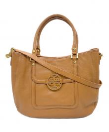 TORY BURCH（トリーバーチ）の古着「2WAYバッグ」｜ベージュ